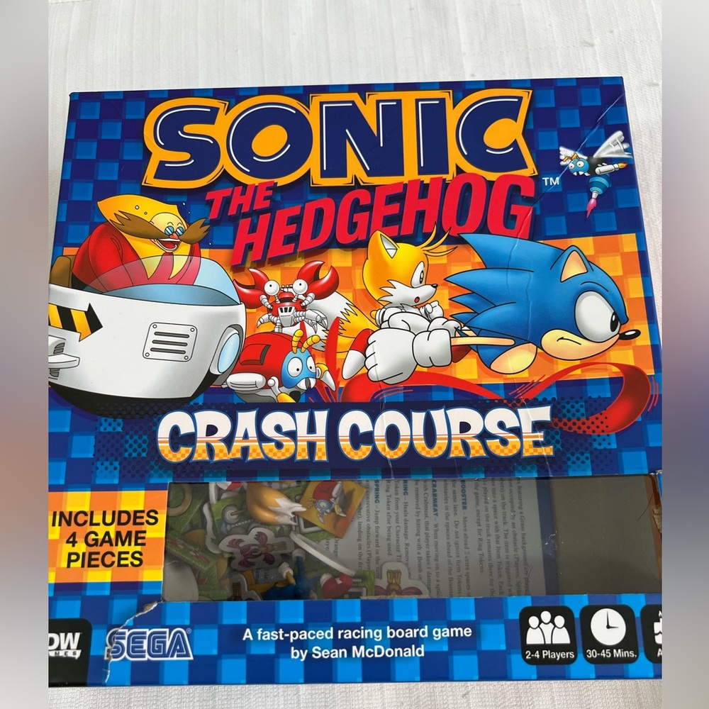 Sonic the Hedgehog Crash Course Board Game